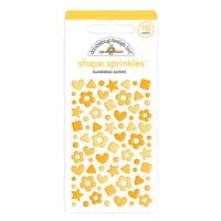 Doodlebug Design - Stickers - Shape Sprinkles - Enamel - Bumblebee Confetti