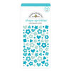 Doodlebug Design - Stickers - Shape Sprinkles - Enamel - Swimming Pool Confetti