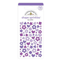 Doodlebug Design - Stickers - Shape Sprinkles - Enamel - Lilac Confetti