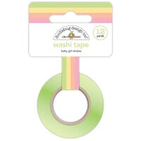 Doodlebug Design - Bundle of Joy Collection - Washi Tape - Baby Girl Stripes