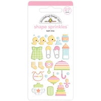 Doodlebug Design - Bundle of Joy Collection - Stickers - Shape Sprinkles - Enamel - Bath Time
