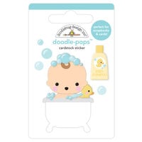 Doodlebug Design - Special Delivery Collection - Stickers - Doodle-Pops - Bathtime
