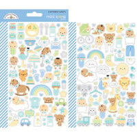 Doodlebug Design - Special Delivery Collection - Cardstock Stickers - Mini Icons