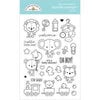 Doodlebug Design - Special Delivery Collection - Clear Photopolymer Stamps - Toy Box
