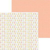 Doodlebug Design - Bundle of Joy Collection - 12 x 12 Double Sided Paper - Animal Quackers