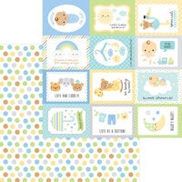 Doodlebug Design - Special Delivery Collection - 12 x 12 Double Sided Paper - Play Time