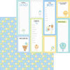 Doodlebug Design - Special Delivery Collection - 12 x 12 Double Sided Paper - Baby Blocks
