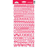 Doodlebug Design - Monochromatic Collection - Cardstock Stickers - Ladybug Sunshine