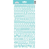 Doodlebug Design - Monochromatic Collection - Cardstock Stickers - Swimming Pool Sunshine