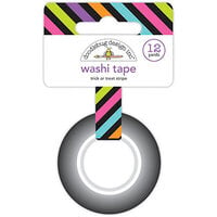 Doodlebug Design - Ghost Town Collection - Washi Tape - Trick or Treat Stripe