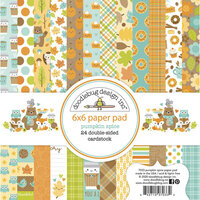Doodlebug Design - Pumpkin Spice Collection - 6 x 6 Paper Pad
