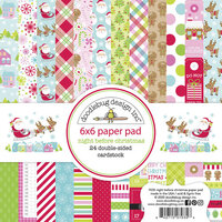 Doodlebug Design - Night Before Christmas Collection - 6 x 6 Paper Pad