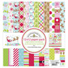 Doodlebug Design - Night Before Christmas Collection - 12 x 12 Paper Pack