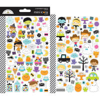 Doodlebug Design - Ghost Town Collection - Cardstock Stickers - Mini Icons
