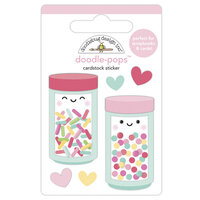 Doodlebug Design - Made With Love Collection - Stickers - Doodle-Pops - Sprinkle Shoppe
