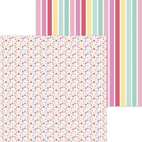 Doodlebug Design - Made With Love Collection - 12 x 12 Double Sided Paper - Apron Strings