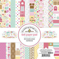 Doodlebug Design - Made With Love Collection - 6 x 6 Paper Pad