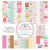 Doodlebug Design - Made With Love Collection - 12 x 12 Paper Pack