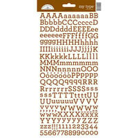 Doodlebug Design - Cardstock Stickers - Alphabet - My Type - Bon Bon