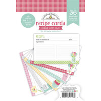 Doodlebug Design - Made With Love Collection - Recipe Cards