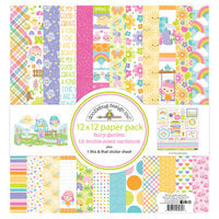 Doodlebug Design - Fairy Garden Collection - 12 x 12 Paper Pack