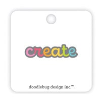 Doodlebug Design - Cute and Crafty Collection - Collectible Pins - Create