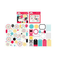 Doodlebug Design - Fun At The Park Collection - Bits and Pieces - Die Cut Cardstock Pieces
