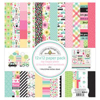 Doodlebug Design - My Happy Place Collection - 12 x 12 Paper Pack