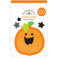 Doodlebug Design - Happy Haunting Collection - Stickers - Shaker-Pops - Hello Pumpkin