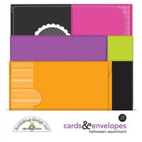 Doodlebug Design - Cards and Envelopes - Halloween Assortment