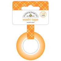 Doodlebug Design - Great Outdoors Collection - Washi Tape - Campfire Plaid