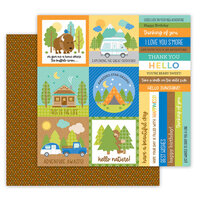 Doodlebug Design - Great Outdoors Collection - 12 x 12 Double Sided Paper - Colors Of Nature