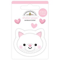 Doodlebug Design - Pretty Kitty Collection - Stickers - Shaker-Pops - Here Kitty Kitty