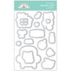 Doodlebug Design - Pretty Kitty Collection - Doodle Cuts - Metal Dies - Pretty Kitty
