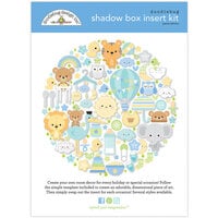 Doodlebug Design - Shadow Box Insert Kit - Special Delivery