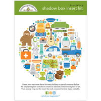 Doodlebug Design - Shadow Box Insert Kit - Great Outdoors