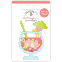 Doodlebug Design - Seaside Summer Collection - Stickers - Shaker-Pops - Fruit Cocktail