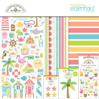 Doodlebug Design - Seaside Summer Collection - Essentials Kit