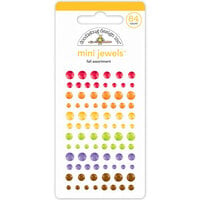 Doodlebug Design - Farmer's Market Collection - Stickers - Mini Jewels - Fall Assortment