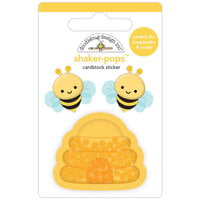 Doodlebug Design - Farmer's Market Collection - Stickers - Shaker-Pops - Beehive