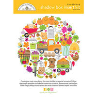 Doodlebug Design - Farmer's Market Collection - Shadow Box Insert Kit