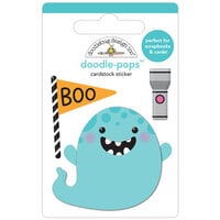 Doodlebug Design - Monster Madness Collection - Halloween - Stickers - Doodle-Pops - Boo To You