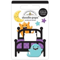 Doodlebug Design - Monster Madness Collection - Halloween - Stickers - Doodle-Pops - Boogie Monsters