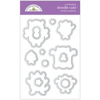 Doodlebug Design - Monster Madness Collection - Halloween - Doodle Cuts - Metal Dies - Monster Madness