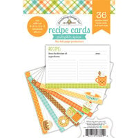 Doodlebug Design - Pumpkin Spice Collection - Recipe Cards
