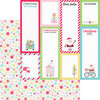 Doodlebug Design - Candy Cane Lane Collection - Christmas - 12 x 12 Double Sided Paper - Snow Bright