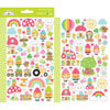 Doodlebug Design - Over The Rainbow Collection - Cardstock Stickers - Mini Icons