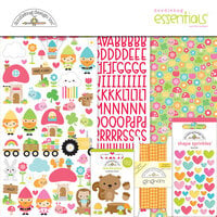 Doodlebug Design - Over The Rainbow Collection - Essentials Kit