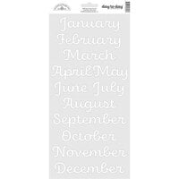 Doodlebug Design - Day To Day Collection - Stickers - Months