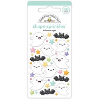 Doodlebug Design - Sweet and Spooky Collection - Stickers - Shape Sprinkles - Halloween night